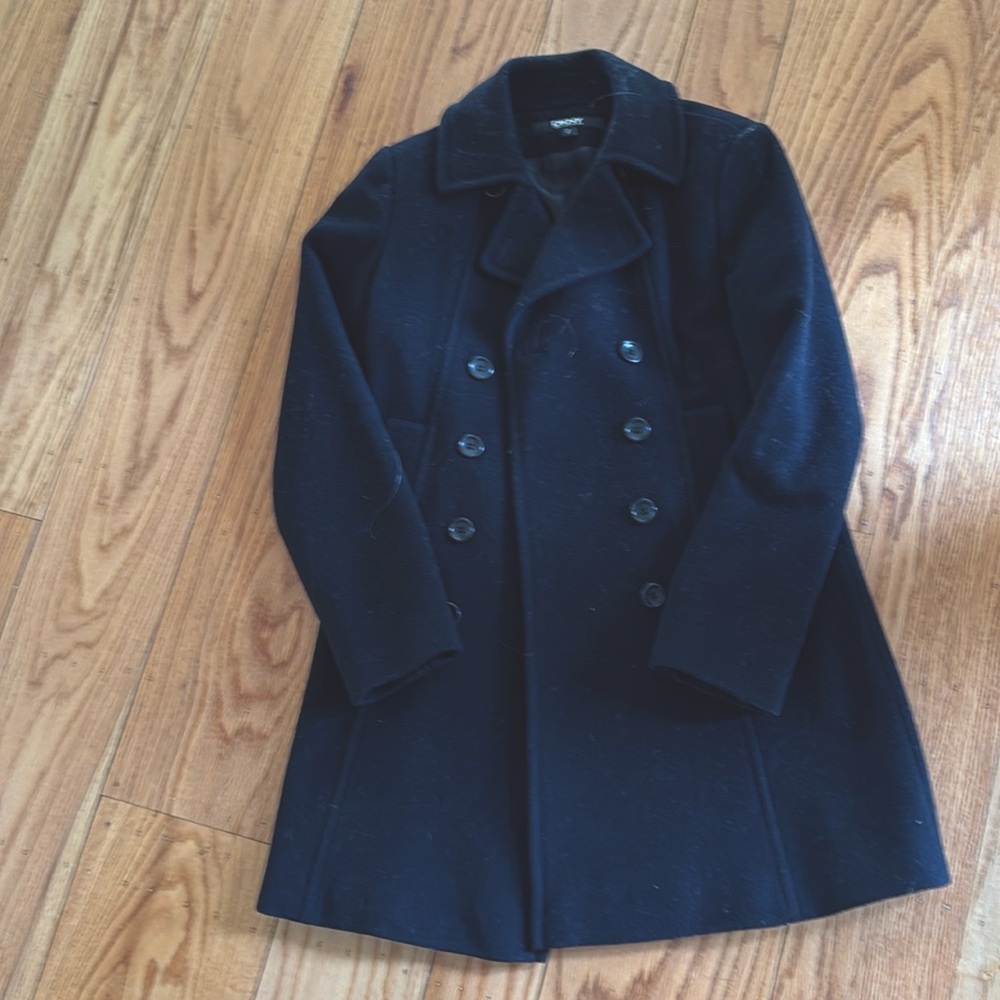 Wool and cashmere winter coat by DKNY
